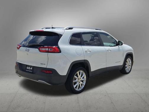 Bright White Clearcoat 2017 Jeep Cherokee Limited