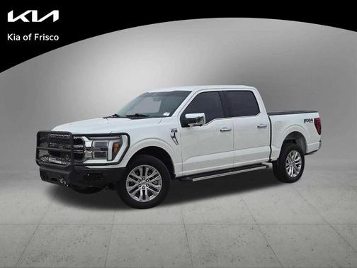 Star White 2025 Ford F-150 Lariat