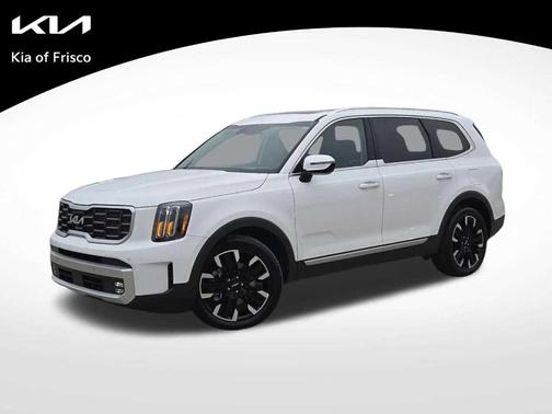 Glacial White Pearl 2025 Kia Telluride SX-Prestige