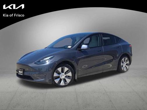 Gray 2020 Tesla Model Y Long Range