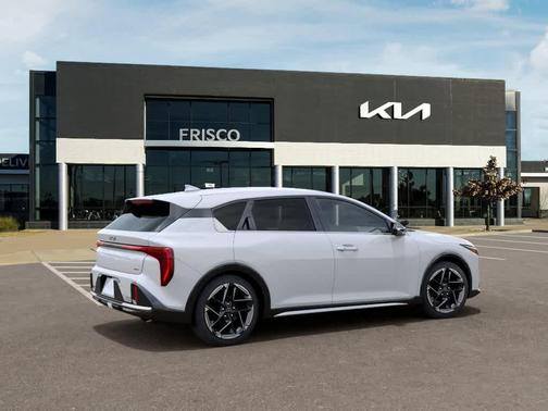 White 2026 Kia K4 GT-LINE