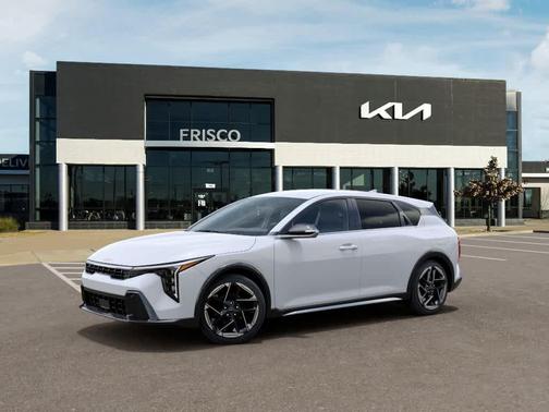 White 2026 Kia K4 GT-LINE