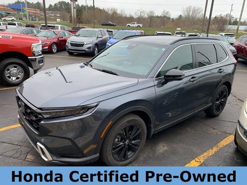 Meteorite Gray Metallic 2024 Honda CR-V Hybrid