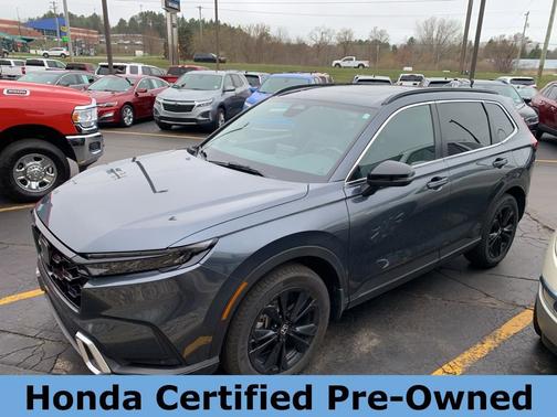 Meteorite Gray Metallic 2024 Honda CR-V Hybrid