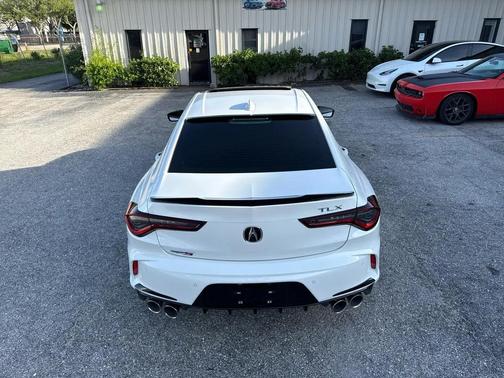 White 2022 Acura TLX Type S