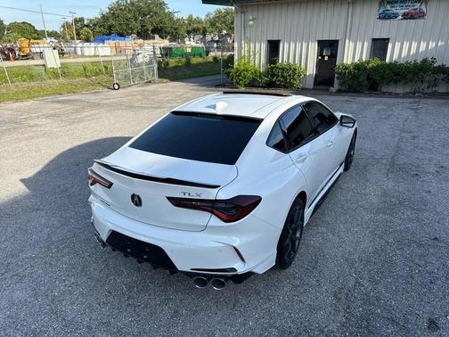 White 2022 Acura TLX Type S