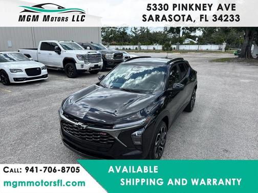 Black 2025 Chevrolet Trax FWD 2RS