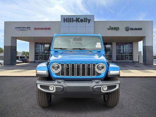 Hydro Blue Pearlcoat 2026 Jeep Wrangler 4-Door Sahara 4x4