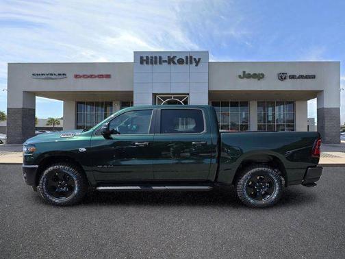 Serrano Green Metallic 2026 RAM 1500 Warlock Crew Cab 4x4 5'7' Box