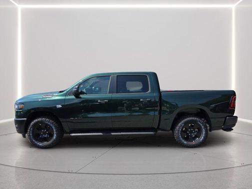 Serrano Green Metallic 2026 RAM 1500 Warlock Crew Cab 4x4 5'7' Box