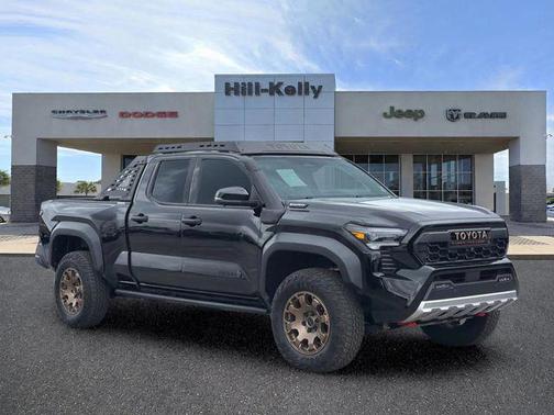 Black 2025 Toyota Tacoma Hybrid Trailhunter