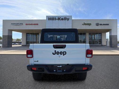 Bright White Clearcoat 2025 Jeep Gladiator Sport