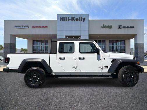 Bright White Clearcoat 2025 Jeep Gladiator Sport