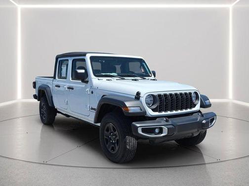 Bright White Clearcoat 2025 Jeep Gladiator Sport