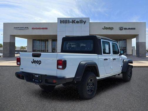 Bright White Clearcoat 2025 Jeep Gladiator Sport
