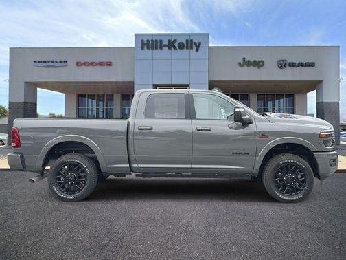 Ceramic Gray Clearcoat 2026 RAM 2500 Limited Crew Cab 4x4 6'4' Box