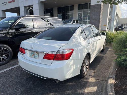White Orchid Pearl 2015 Honda Accord EX-L