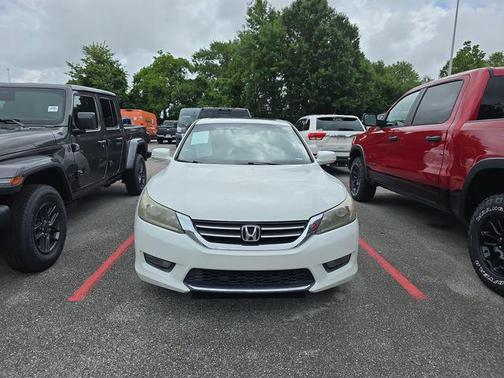 White Orchid Pearl 2015 Honda Accord EX-L
