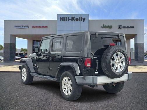 Black 2015 Jeep Wrangler Unlimited Sahara