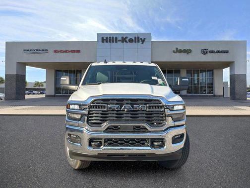 Bright White Clearcoat 2026 RAM 2500 Tradesman Crew Cab 4x4 6'4' Box