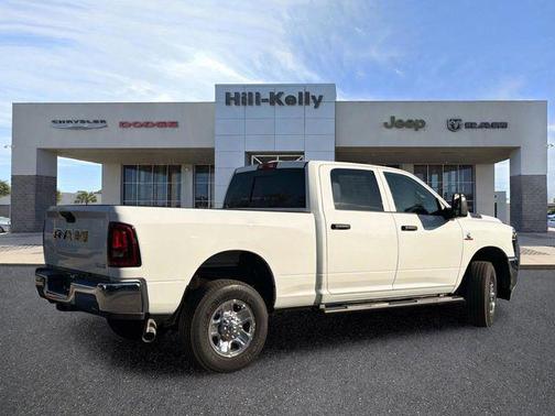Bright White Clearcoat 2026 RAM 2500 Tradesman Crew Cab 4x4 6'4' Box