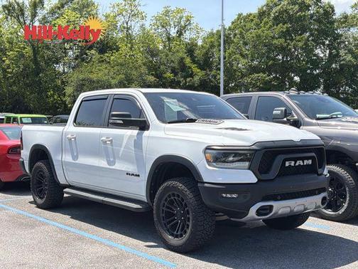 Bright White Clearcoat 2022 RAM 1500 Rebel