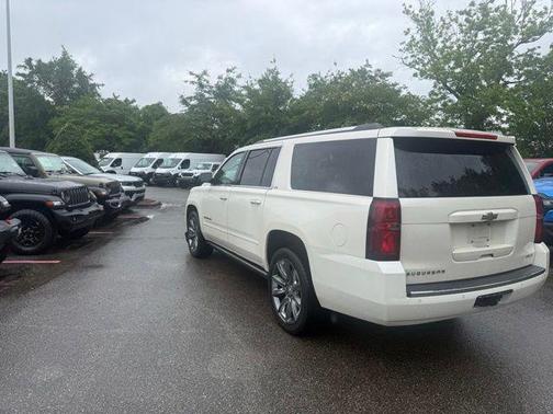 White Diamond Tricoat 2015 Chevrolet Suburban 1500 LTZ