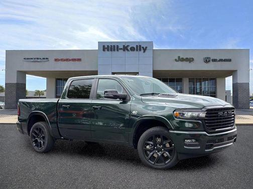 Serrano Green Metallic 2026 RAM 1500 Laramie
