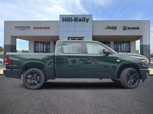 Serrano Green Metallic 2026 RAM 1500 Laramie