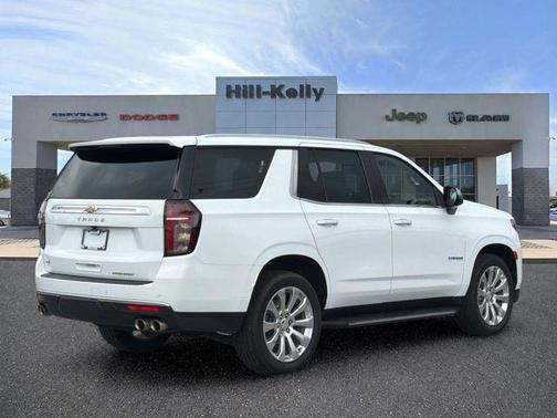 Summit White 2022 Chevrolet Tahoe Premier