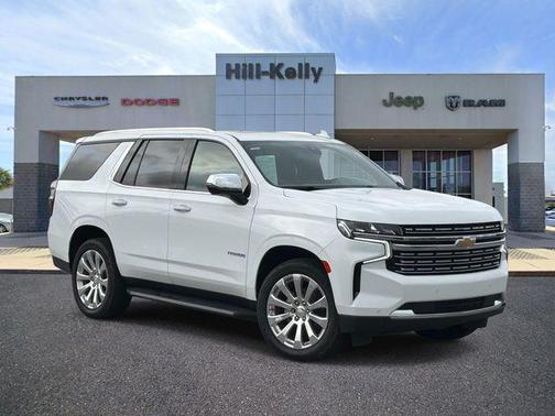 Summit White 2022 Chevrolet Tahoe Premier