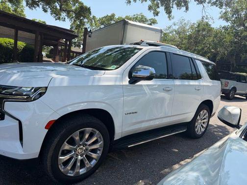Summit White 2022 Chevrolet Tahoe Premier