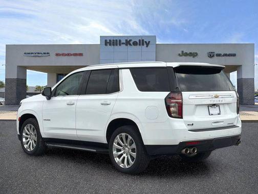 Summit White 2022 Chevrolet Tahoe Premier
