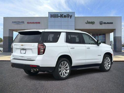 Summit White 2022 Chevrolet Tahoe Premier