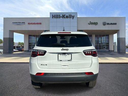 Bright White 2026 Jeep Compass Latitude