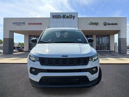 Bright White 2026 Jeep Compass Latitude