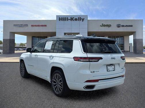 Bright White Clearcoat 2023 Jeep Grand Cherokee L Summit Reserve