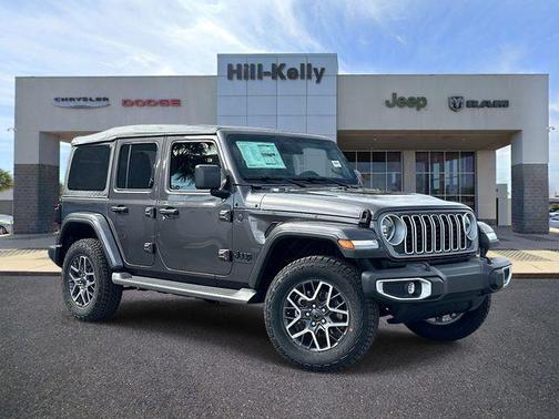 granite crystal metallic clearcoat 2026 Jeep Wrangler 4-Door Sahara 4x4
