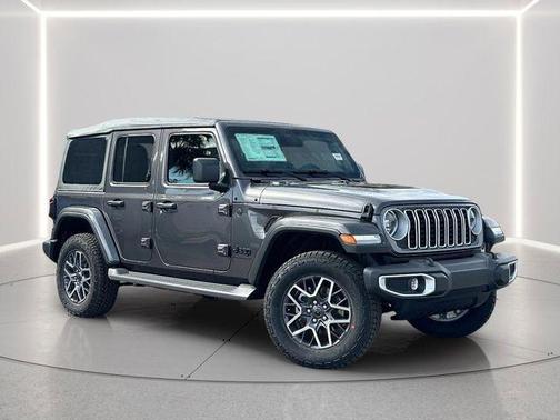 granite crystal metallic clearcoat 2026 Jeep Wrangler 4-Door Sahara 4x4