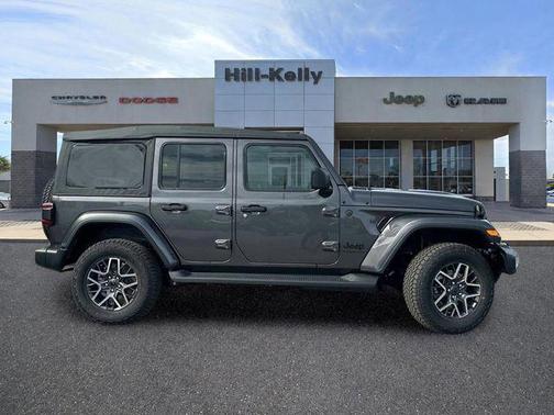 granite crystal metallic clearcoat 2026 Jeep Wrangler 4-Door Sahara 4x4