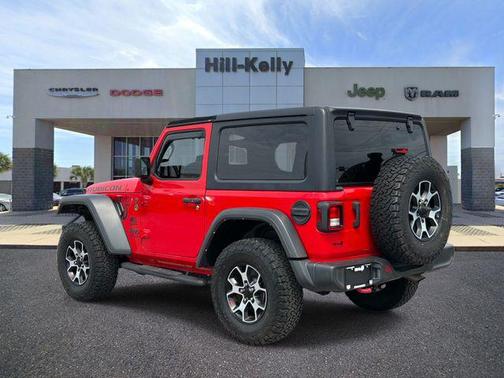 Firecracker Red Clearcoat 2021 Jeep Wrangler Rubicon