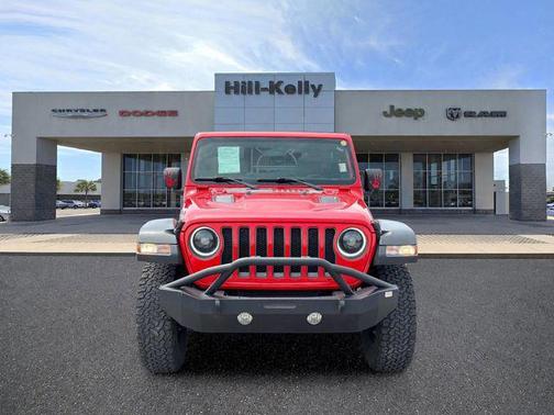 Firecracker Red Clearcoat 2021 Jeep Wrangler Rubicon