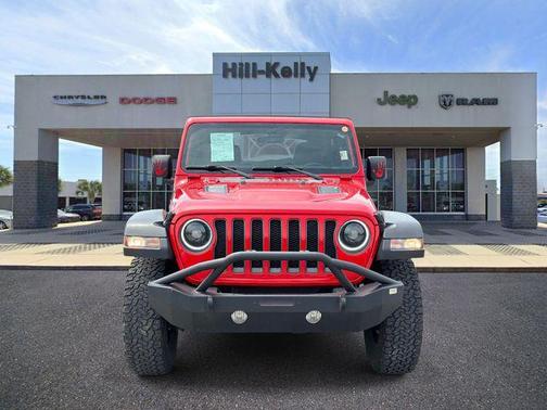 Firecracker Red Clearcoat 2021 Jeep Wrangler Rubicon