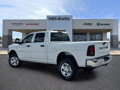 Bright White Clearcoat 2025 RAM 2500 Tradesman Crew Cab 4x4 6'4' Box