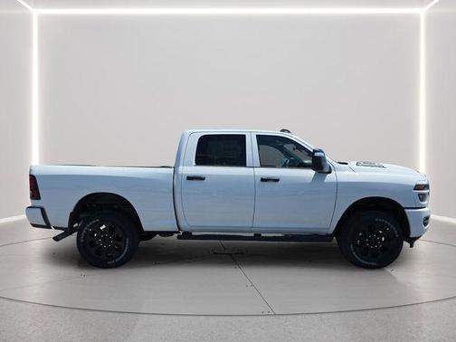 Bright White Clearcoat 2026 RAM 2500 Black Express Crew Cab 4x4 6'4' Box