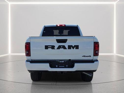 Bright White Clearcoat 2026 RAM 2500 Black Express Crew Cab 4x4 6'4' Box