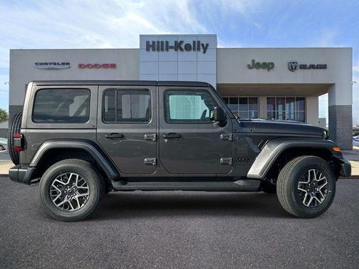 granite crystal metallic clearcoat 2026 Jeep Wrangler 4-Door Sahara 4x4
