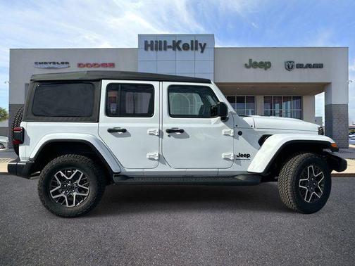 bright white clearcoat 2026 Jeep Wrangler 4-Door Sahara 4x4