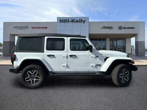 bright white clearcoat 2026 Jeep Wrangler 4-Door Sahara 4x4