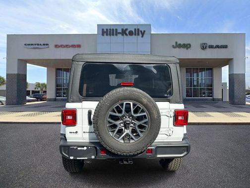 bright white clearcoat 2026 Jeep Wrangler 4-Door Sahara 4x4